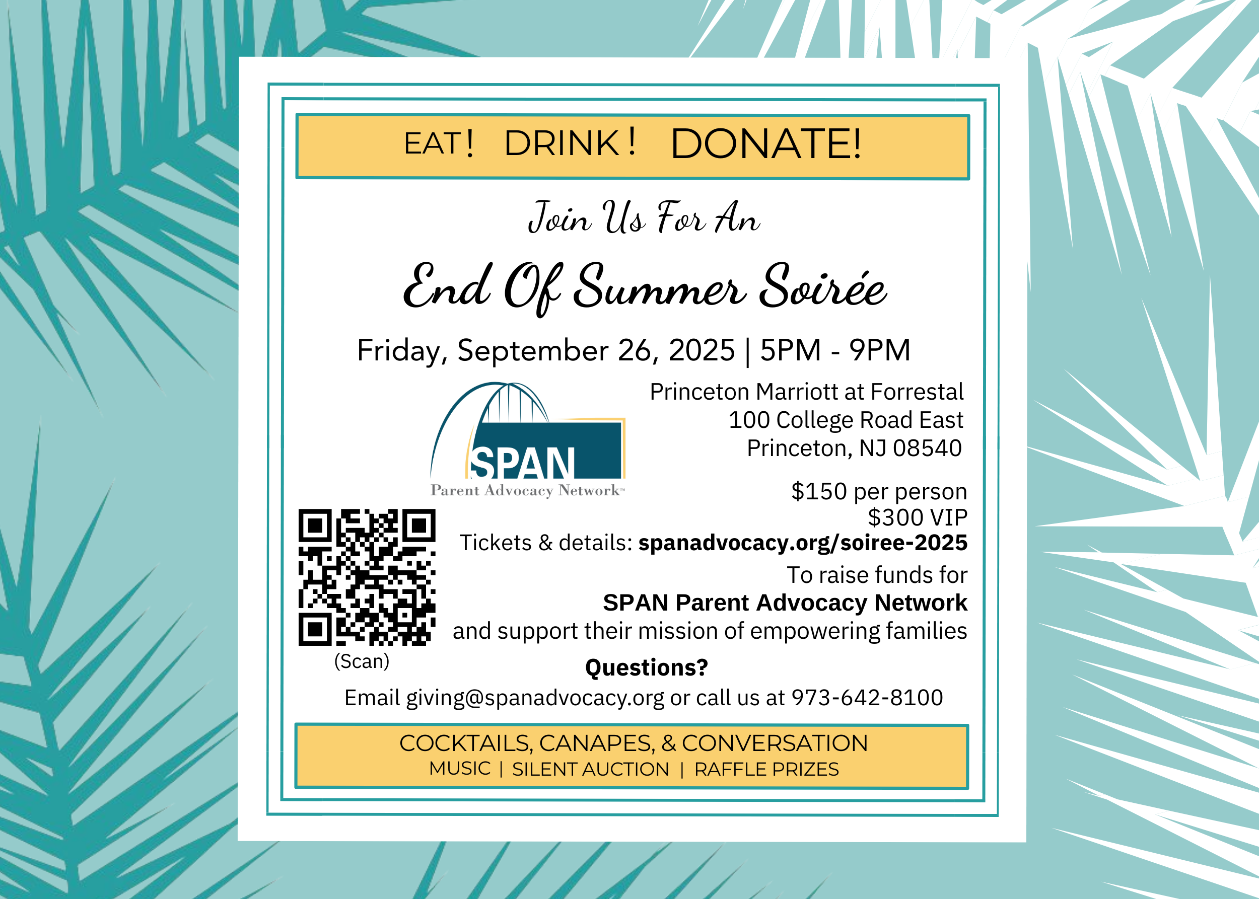 Join us for our End of Summer Soiree